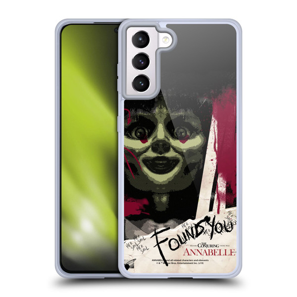 Annabelle Graphics Found You Soft Gel Case for Samsung Galaxy S21+ 5G