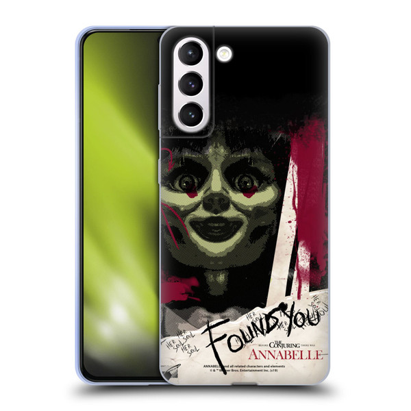 Annabelle Graphics Found You Soft Gel Case for Samsung Galaxy S21+ 5G