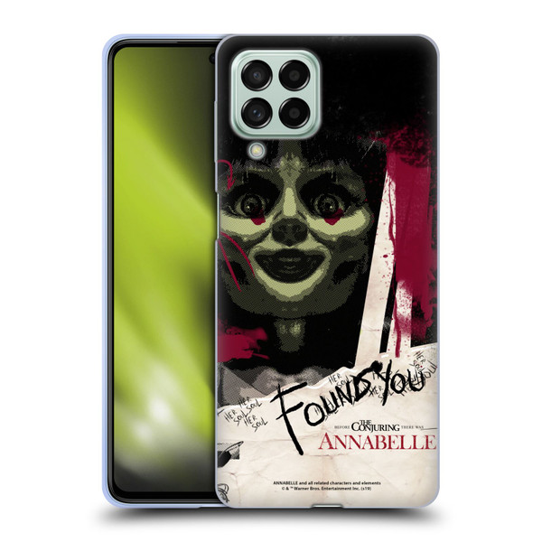 Annabelle Graphics Found You Soft Gel Case for Samsung Galaxy M53 (2022)