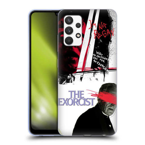 The Exorcist Graphics Regan Soft Gel Case for Samsung Galaxy A32 (2021)