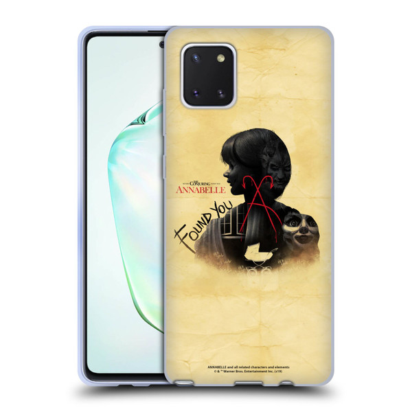 Annabelle Graphics Double Exposure Soft Gel Case for Samsung Galaxy Note10 Lite