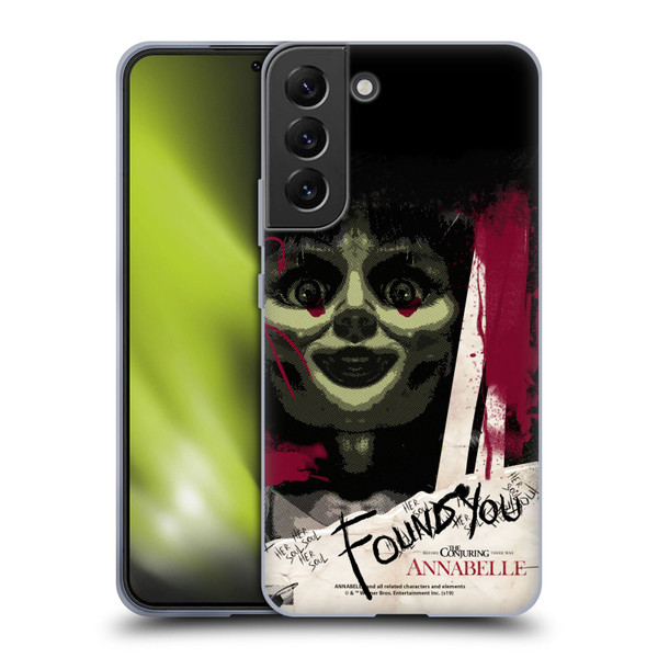Annabelle Graphics Found You Soft Gel Case for Samsung Galaxy S22+ 5G