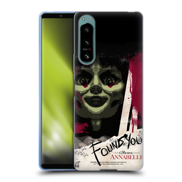 Annabelle Graphics Found You Soft Gel Case for Sony Xperia 5 IV