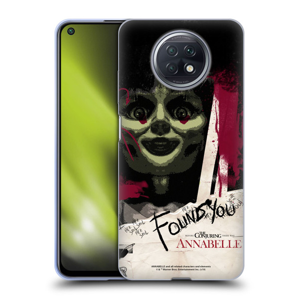 Annabelle Graphics Found You Soft Gel Case for Xiaomi Redmi Note 9T 5G