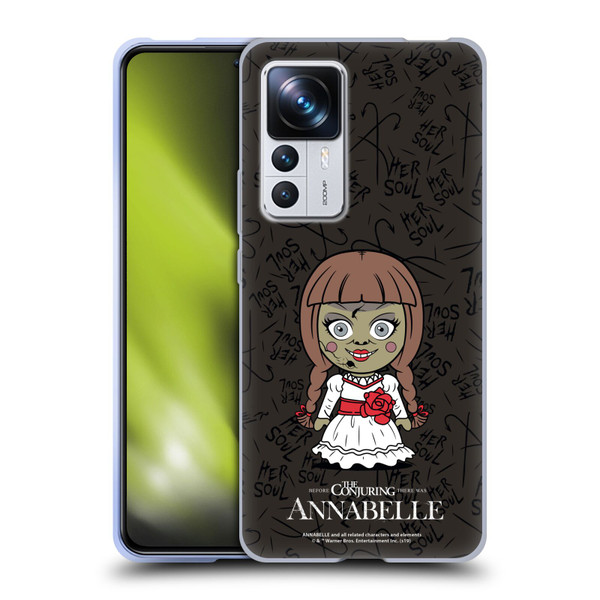 Annabelle Graphics Character Art Soft Gel Case for Xiaomi 12T Pro