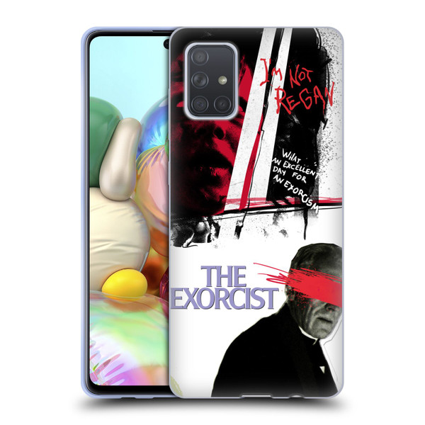 The Exorcist Graphics Regan Soft Gel Case for Samsung Galaxy A71 (2019)