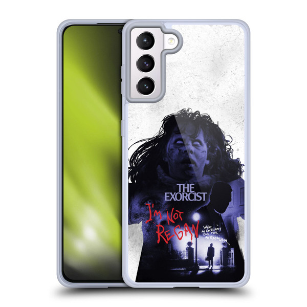 The Exorcist Graphics Poster 2 Soft Gel Case for Samsung Galaxy S21+ 5G