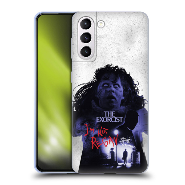 The Exorcist Graphics Poster 2 Soft Gel Case for Samsung Galaxy S21+ 5G