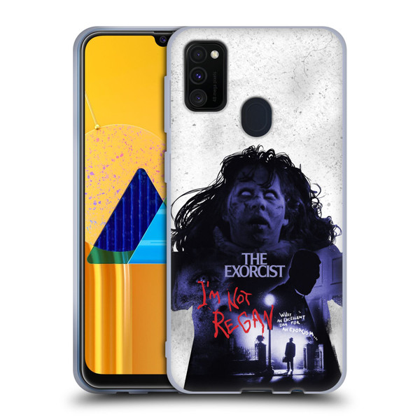 The Exorcist Graphics Poster 2 Soft Gel Case for Samsung Galaxy M30s (2019)/M21 (2020)