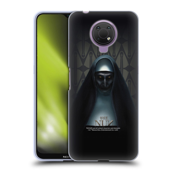 The Nun Valak Graphics Portrait Soft Gel Case for Nokia G10