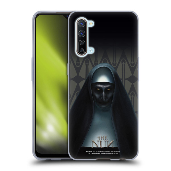 The Nun Valak Graphics Portrait Soft Gel Case for OPPO Find X2 Lite 5G