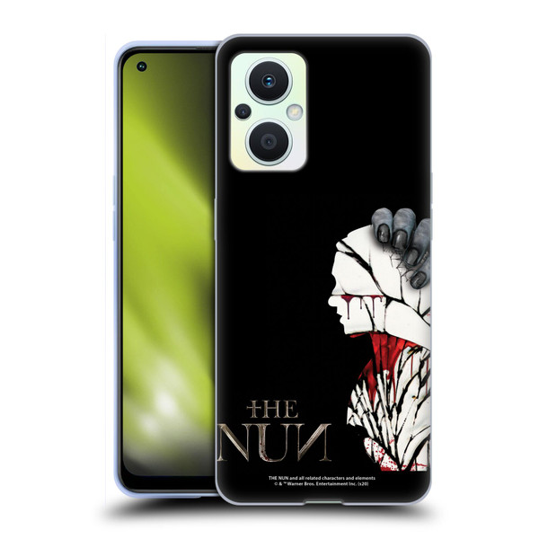 The Nun Valak Graphics Blood Hand Soft Gel Case for OPPO Reno8 Lite