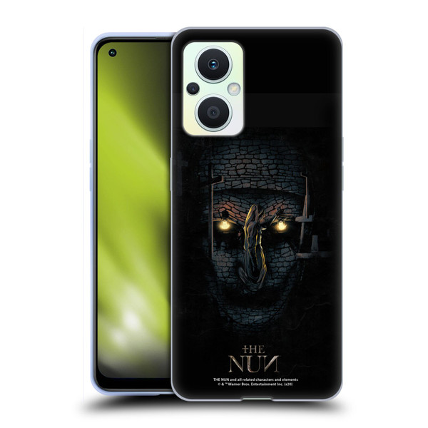 The Nun Valak Graphics Double Exposure Soft Gel Case for OPPO Reno8 Lite