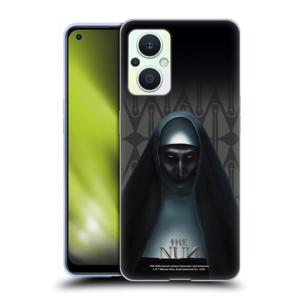 The Nun Valak Graphics Portrait Soft Gel Case for OPPO Reno8 Lite