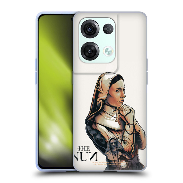 The Nun Valak Graphics Pray 2 Soft Gel Case for OPPO Reno8 Pro