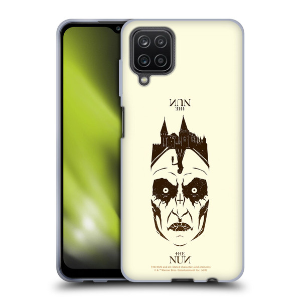 The Nun Valak Graphics Double Exposure 2 Soft Gel Case for Samsung Galaxy A12 (2020)