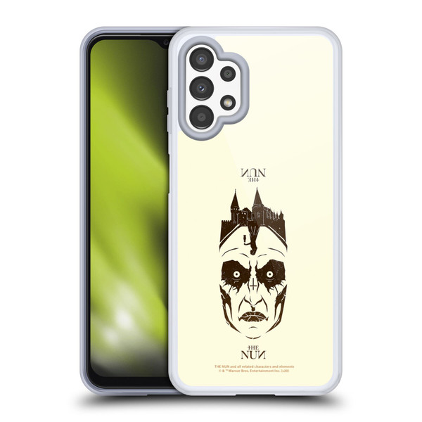The Nun Valak Graphics Double Exposure 2 Soft Gel Case for Samsung Galaxy A13 (2022)