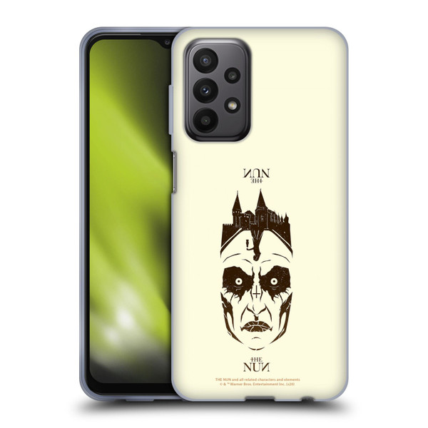 The Nun Valak Graphics Double Exposure 2 Soft Gel Case for Samsung Galaxy A23 / 5G (2022)