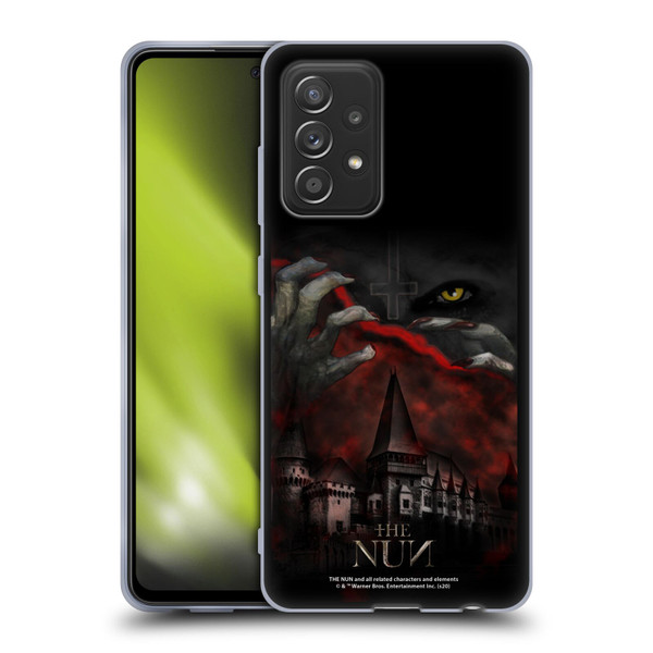 The Nun Valak Graphics Monastery Soft Gel Case for Samsung Galaxy A52 / A52s / 5G (2021)