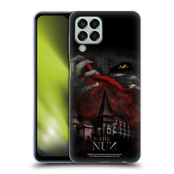 The Nun Valak Graphics Monastery Soft Gel Case for Samsung Galaxy M33 (2022)