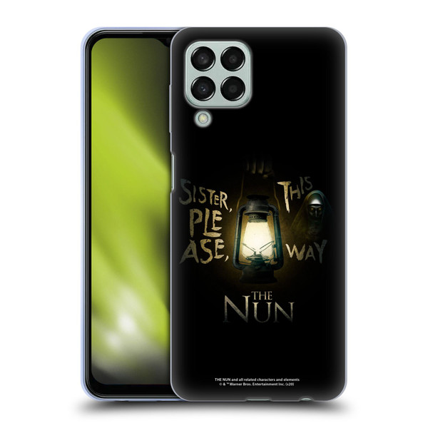 The Nun Valak Graphics This Way Soft Gel Case for Samsung Galaxy M33 (2022)