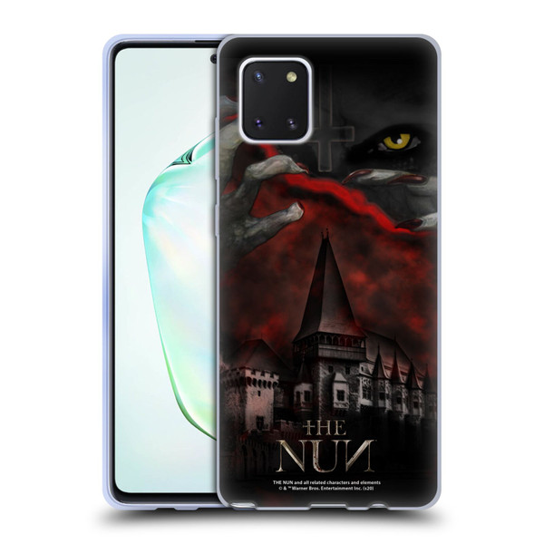 The Nun Valak Graphics Monastery Soft Gel Case for Samsung Galaxy Note10 Lite