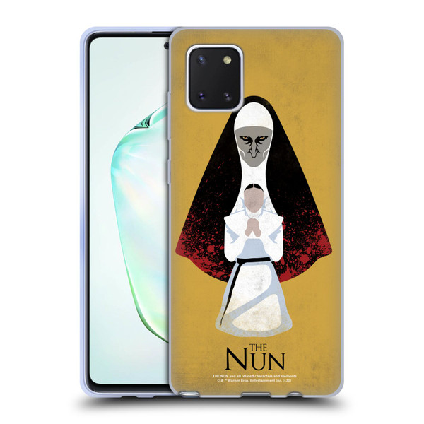 The Nun Valak Graphics Pray Soft Gel Case for Samsung Galaxy Note10 Lite