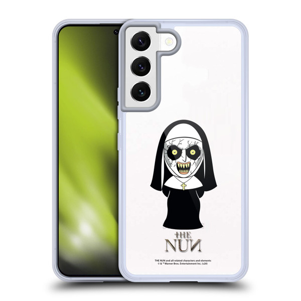The Nun Valak Graphics Character Soft Gel Case for Samsung Galaxy S22 5G