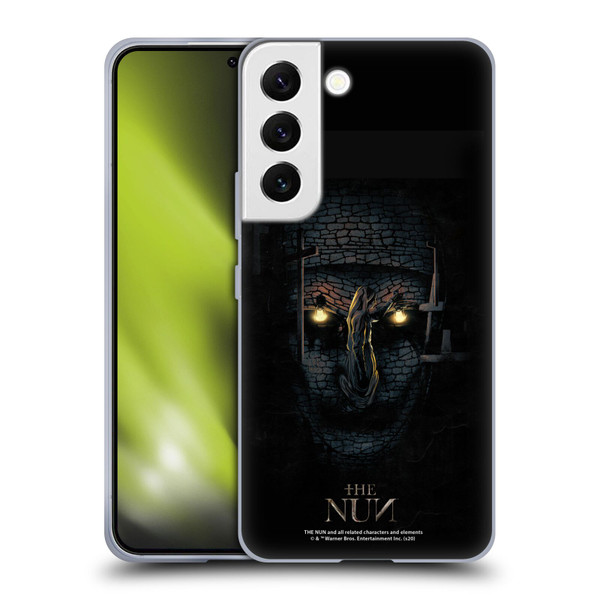The Nun Valak Graphics Double Exposure Soft Gel Case for Samsung Galaxy S22 5G