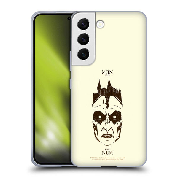 The Nun Valak Graphics Double Exposure 2 Soft Gel Case for Samsung Galaxy S22 5G