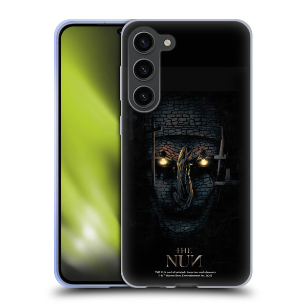 The Nun Valak Graphics Double Exposure Soft Gel Case for Samsung Galaxy S23+ 5G