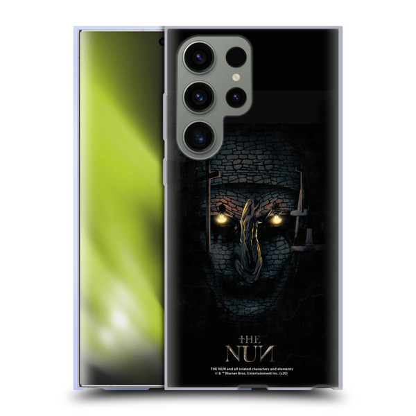 The Nun Valak Graphics Double Exposure Soft Gel Case for Samsung Galaxy S23 Ultra 5G