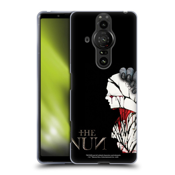 The Nun Valak Graphics Blood Hand Soft Gel Case for Sony Xperia Pro-I