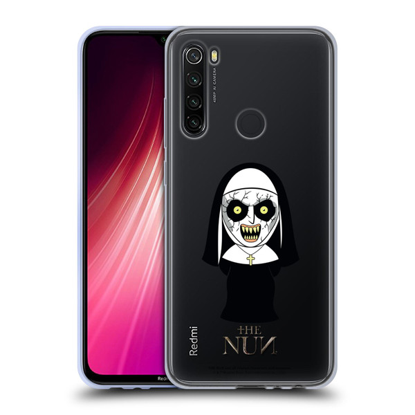The Nun Valak Graphics Character Soft Gel Case for Xiaomi Redmi Note 8T