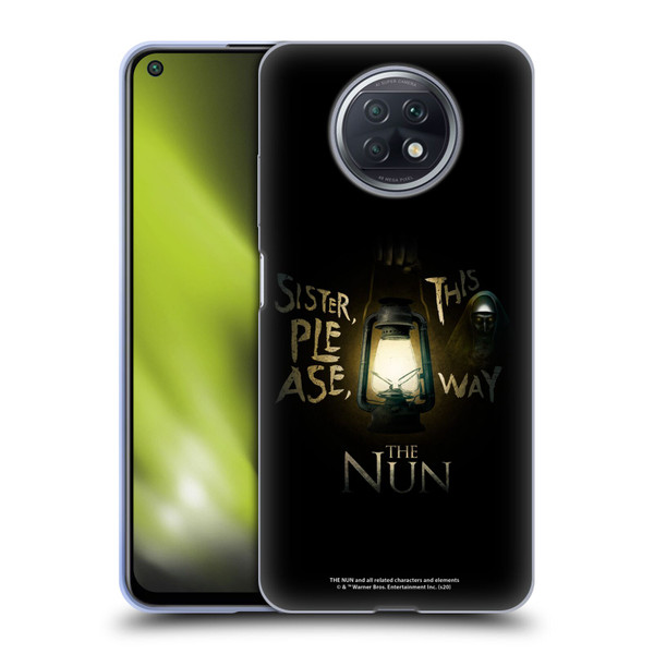 The Nun Valak Graphics This Way Soft Gel Case for Xiaomi Redmi Note 9T 5G