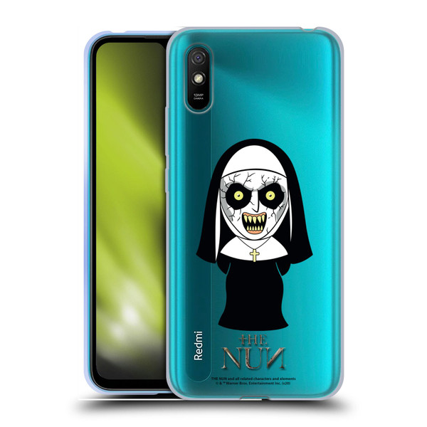 The Nun Valak Graphics Character Soft Gel Case for Xiaomi Redmi 9A / Redmi 9AT