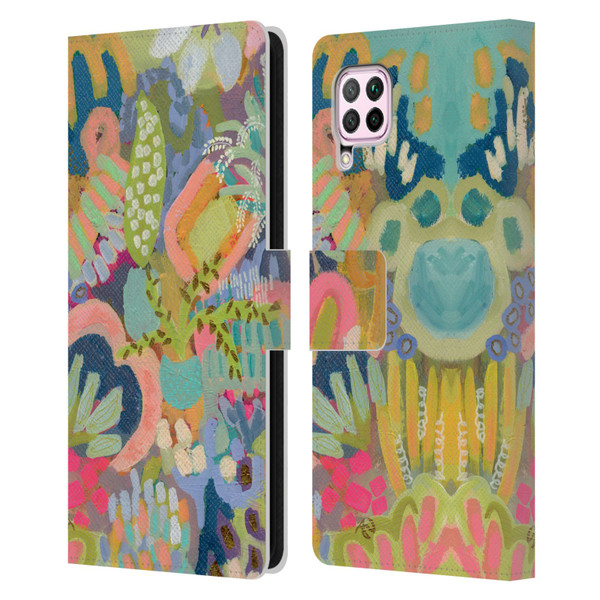 Suzanne Allard Floral Art Summer Fiesta Leather Book Wallet Case Cover For Huawei Nova 6 SE / P40 Lite