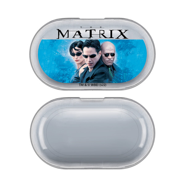 The Matrix Key Art Group 3 Clear Hard Crystal Cover Case for Samsung Galaxy Buds / Buds Plus