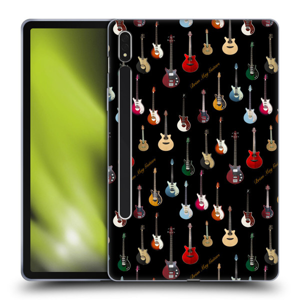Brian May Iconic Guitar Soft Gel Case for Samsung Galaxy Tab S8