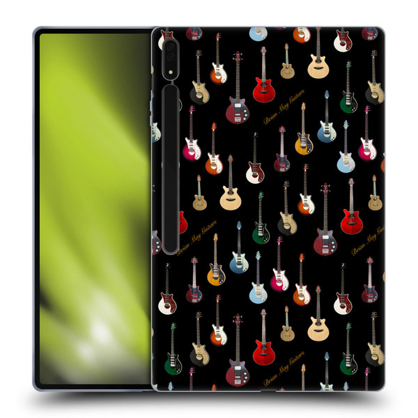 Brian May Iconic Guitar Soft Gel Case for Samsung Galaxy Tab S8 Ultra
