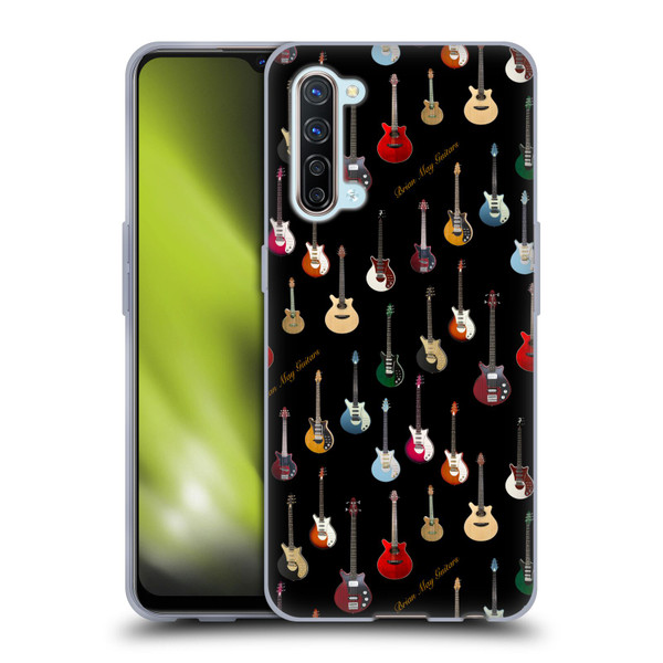 Brian May Iconic Guitar Soft Gel Case for OPPO Find X2 Lite 5G