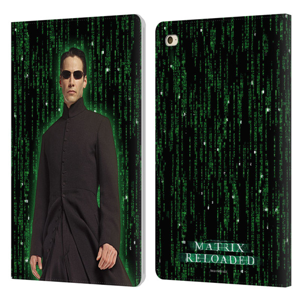 The Matrix Reloaded Key Art Neo 1 Leather Book Wallet Case Cover For Apple iPad mini 4