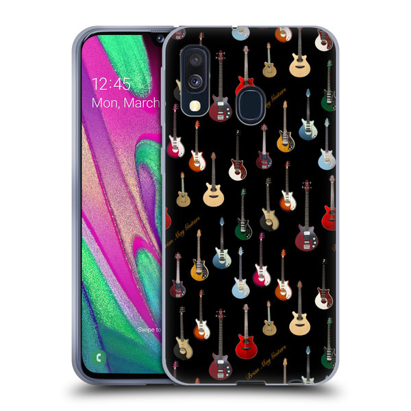 Brian May Iconic Guitar Soft Gel Case for Samsung Galaxy A40 (2019)