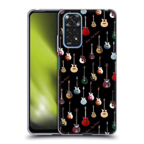 Brian May Iconic Guitar Soft Gel Case for Xiaomi Redmi Note 11 / Redmi Note 11S