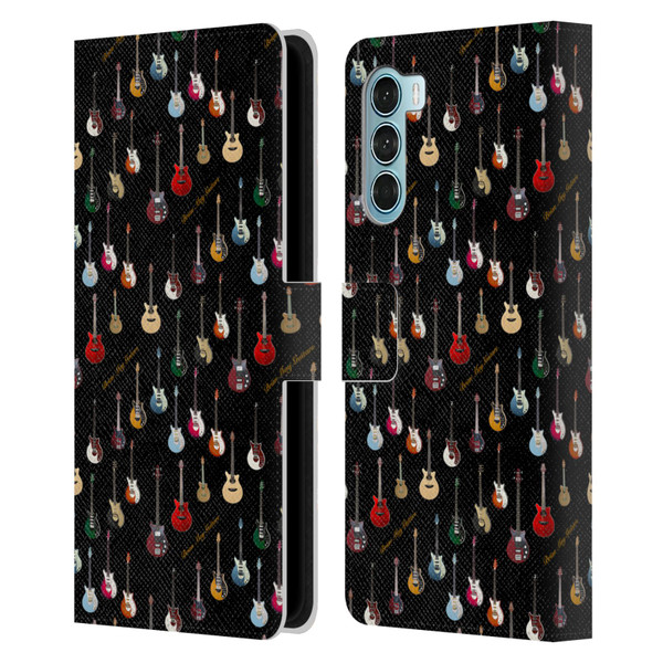 Brian May Iconic Guitar Leather Book Wallet Case Cover For Motorola Edge S30 / Moto G200 5G
