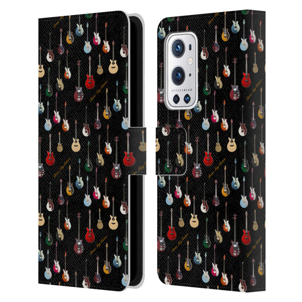 Brian May Iconic Guitar Leather Book Wallet Case Cover For OnePlus 9 Pro