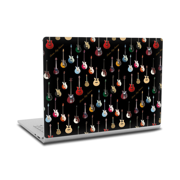 Brian May Iconic Guitar Pattern Vinyl Sticker Skin Decal Cover for Microsoft Surface Book 2