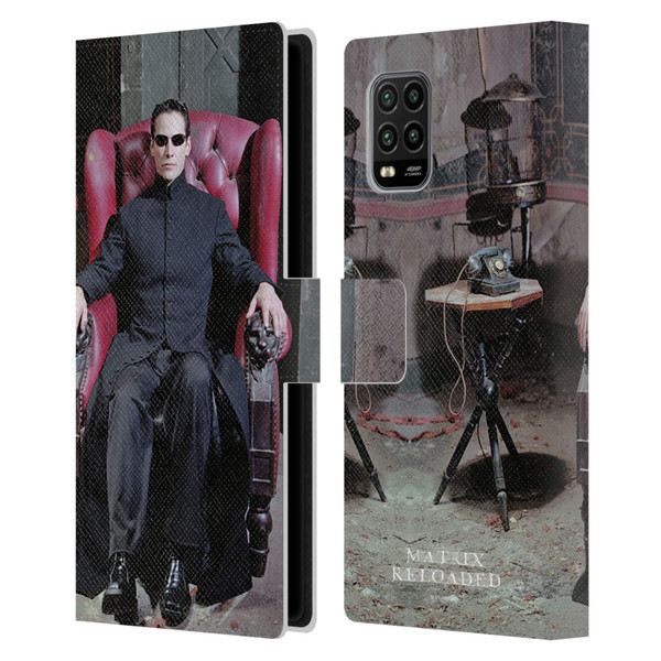 The Matrix Reloaded Key Art Neo 4 Leather Book Wallet Case Cover For Xiaomi Mi 10 Lite 5G