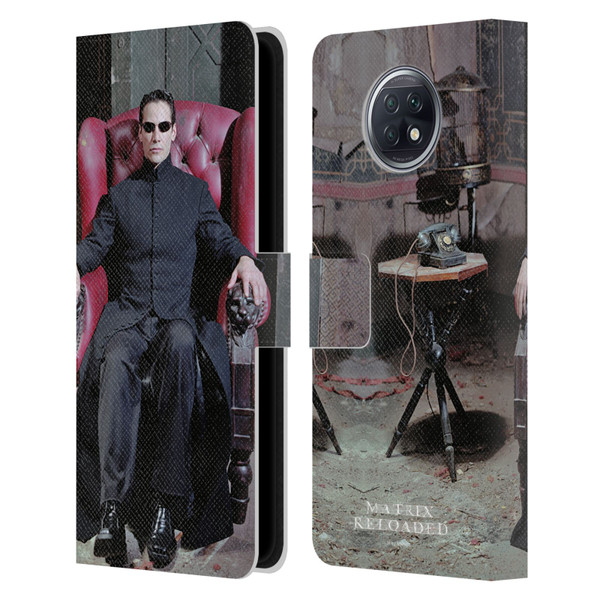 The Matrix Reloaded Key Art Neo 4 Leather Book Wallet Case Cover For Xiaomi Redmi Note 9T 5G