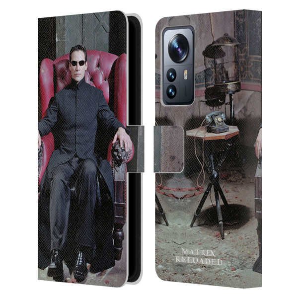 The Matrix Reloaded Key Art Neo 4 Leather Book Wallet Case Cover For Xiaomi 12 Pro